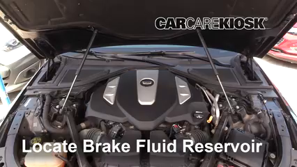 2016 Cadillac CT6 Premium Luxury 3.0L V6 Turbo Brake Fluid Add Fluid